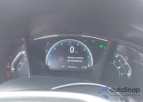 2021 Honda Civic Lx из США, поврежденный, VIN 2HGFC2F65MH555697